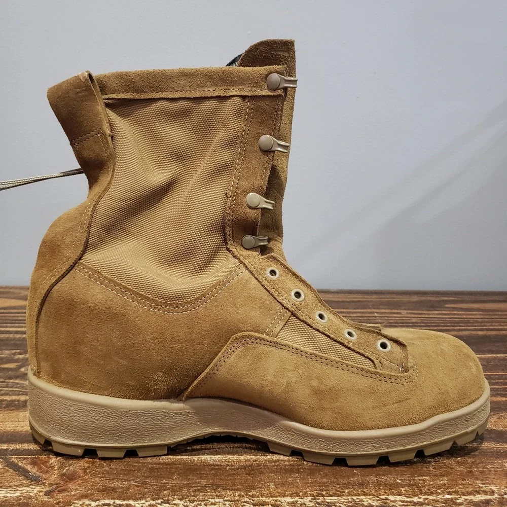 McRae Combat Boots Men 13W 18-D-1034 Tan Like New Tactical Vibram Desert US Army